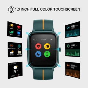 UMIDIGI Smart Watch Uwatch3 Fitness Tracker, Smart Watch for Android Phones, Activity Tracker Smartwatch for Women Men Kids, with Sleep Monitor All-Day Heart Rate 5ATM Waterproof